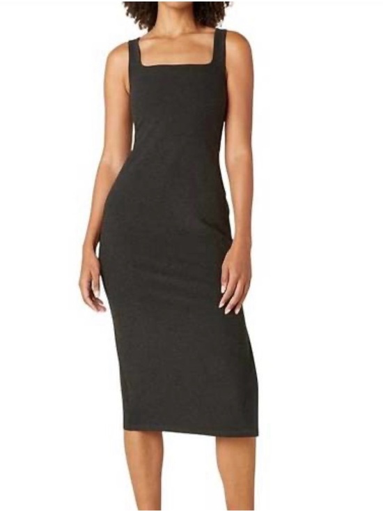Beyond Yoga Dresses & Skirts - Beyond Yoga black tank spacedye icon midi women stretch active dress s small